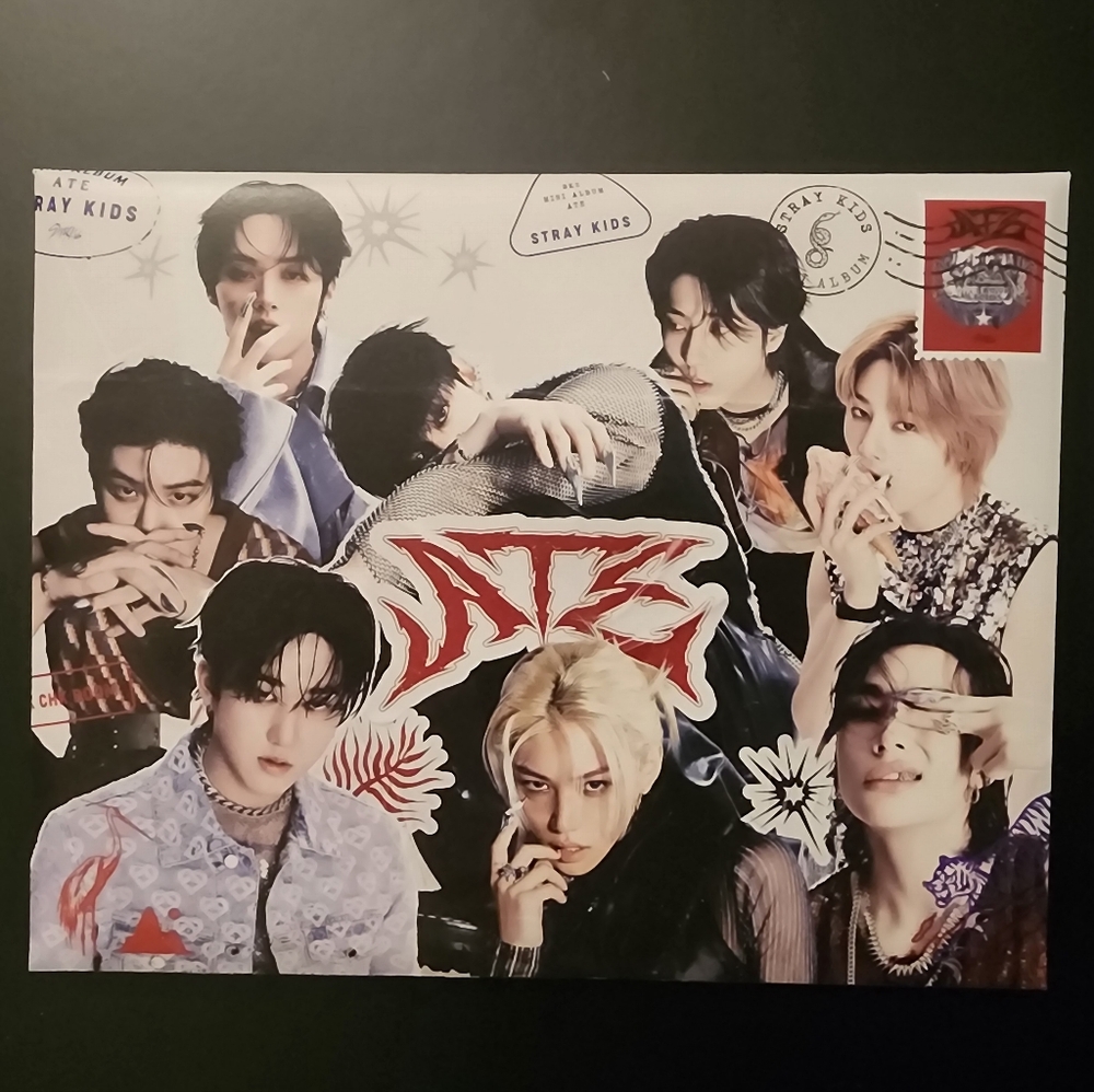 Stray Kids ATE Album, Letter version CB pc pob